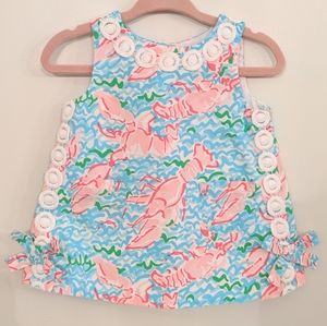 Lilly Pulitzer Lobstah Roll Swing Dress